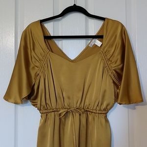 Trinity Gold Dress
